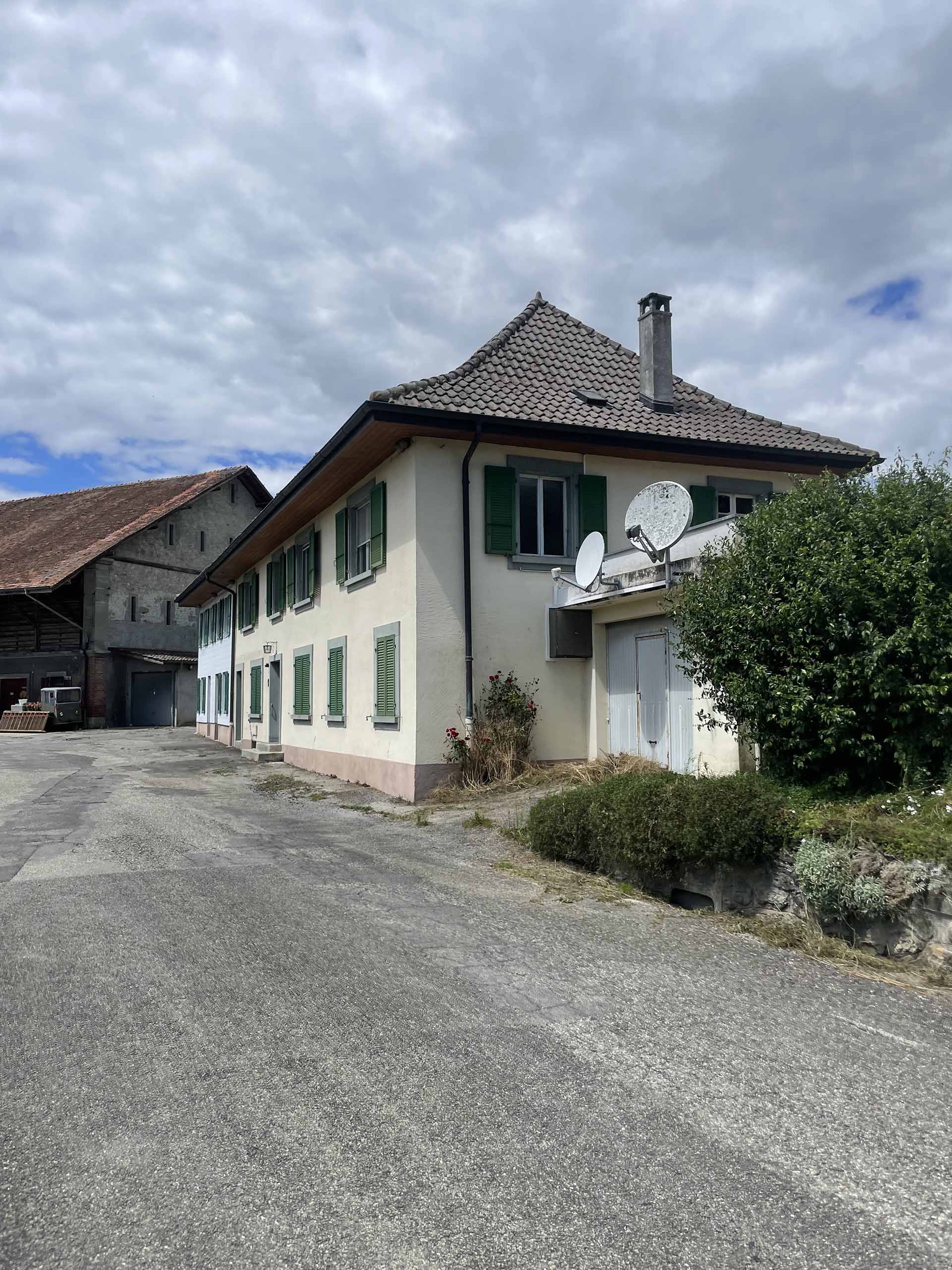 Rénovation d’un bâtiment à Bressonaz sur Moudon